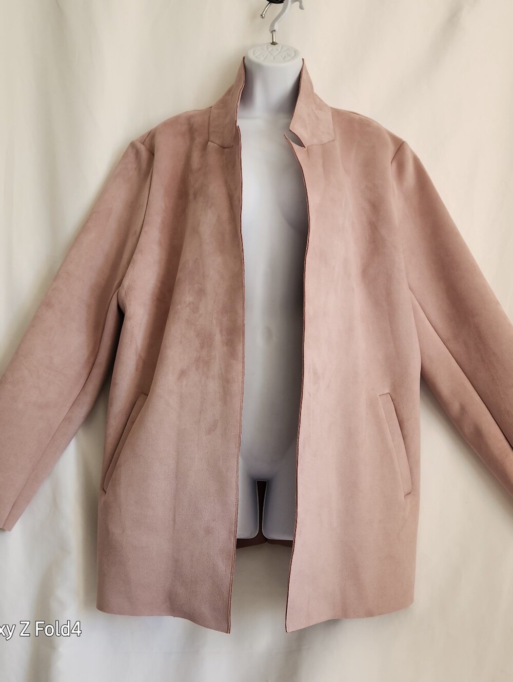 Primark Blush Open-Front Trench Coat